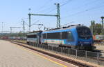 Die M�V (akiem) 490 002 (91 55 0490 002-7 H-M�VRT) kam am 01.08.2026 von der M�V 630 055 geschleppt durch Budapest-Kelenf�ld.