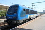 M�V (akiem) 490 004 (91 55 0490 004-3 H-M�VRT) am 01.08.2026 in Budapest-Kelef�ld.