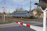 630 018 als Lokzug in Hegyeshalom am 16.11.2015.