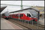 415 027 und 415 048 nebeneinander in Szekesfehervar am 13.03.2019.