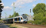 MÁV-START 415 025 + 415 031 als IR 18503  Déli ← Parti  von Balatonszentgyörgy nach Budapest-Déli, am 28.07.2025 in Siófok.