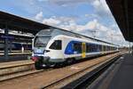 Triebzug 415 118 f�hrt als S-Bahn in den Bahnhof von Budapest Keleti ein. 08.05.2026
