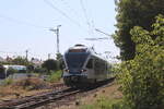 M�V-START 415 018 + 415 041 als IR 18403  D�li ← Parti  von Fony�d nach Budapest-D�li, am 30.07.2026 in Si�fok.