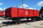 offener Güterwagen K598324 der MAV, Hungarian Railway Museum, Budapest, 18.6.2016