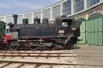 Am 8 September 2018 steht 22-034 ins Budapester Eisenbahnmuseum.