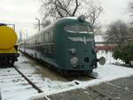 MAV-Baureihe  Hargitta  im Janauar 2010 im Bahnpark Budapest.