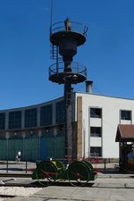 Man könnte auch auf dieser Draisine durchs Hungarian Railway Museum fahren - bei über 30 Grad war die Nachfrage allerdings gleich Null.