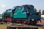 Am 9 September 2018 steht 486 007 ins Budapester Eisenbahnmuseum.