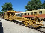 Stopfmaschine im Hungarian Railway Museum, Budapest, 18.6.2016