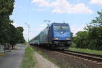 MV-START 480 011  Planet Budapest 2021  mit dem IC 866  Balaton  von Budapest-Dli nach Keszthely, am 24.07.2025 in Sifok.