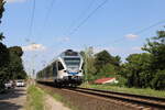 MÁV-START 415 011 als IR 18406  Déli ← Parti  von Budapest-Déli nach Fonyód, am 24.07.2025 in Siófok.