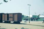 Schmalspurbahn Balatonfenyves mit Pferdewagen_14-07-75