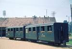 Schmalspurbahnhof  Balatonfenyves Personenwagen_14-07-75