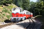 Mk45-2003 fhrt am 08.September 2013 mit Zug 315 in den Bf.