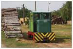 C-50 Traktor der Waldbahn Mesztegny, aufgenommen am 31.07.2009 im Sgewerk Mesztegny.