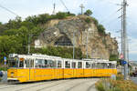 Straßenbahn Budapest Zug 1433 am 23.07.2026 fotografiert.