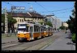 Ungarn - Budapest, Haltestelle Szll Klmn Platz, ehemals Moskau Platz, 20.08.2011