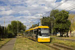In Szeged ist meistens auf der Linie 4 ein Kurs mit einem  PESA Swing 120Nb bestückt, was auch am 2.