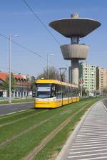 Die neuen Niederflurfahrzeuge des Herstellers PESA sind auf der Linie 2 gut anzutreffen.