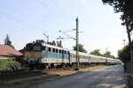 M�V-START 431 221 mit dem Ex 1786  Aranyh�dli  von Fony�d nach Szeged, am 28.07.2025 in Si�fok.