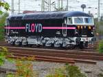 Eine Floyd 659-002, Class 56, parkte in der nhe vom Bf Hamburg-Harburg.
