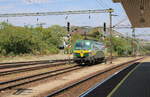 GYSEV 471 500 am 01.08.2026 auf Rangierfahrt in Budapest-Kelenf�ld.