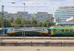 GYSEV 471 005 am IC 994  Scarbantia  nach Sopron, am 01.08.2026 in Budapest-Kelenf�ld.