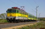 GySEV 430 334 mit Zug 9155 (Szentgotthrd - Sopron) am 26.04.2013 zwischen Kphza und Harka.