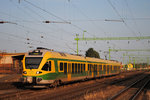 Flirt 415 507 fährt aus Györ kommend in den Bhf. Sopron ein. (26.05.2016)