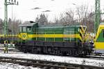 448 301 abgestellt in Sopron am 12.01.2017.
