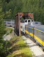Und weiter geht die Fahrt im ' Denali Star' s�dw�rts durch Alaska nach Anchorage.