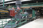 Replica der Dampflokomotive  John Bull  gebaut 1939 von der Pennsylvania Railroad für die Weltausstellung 1939-1940. Ausgestellt im Railroad Museum of Pennsylvania in Strasburg, Pennsylvania / USA, 17. Mai 2018.