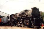 2707 (Chesapeake & Ohio RR No. 2707, Baujahr: 1943) in Rail Museum Illinois bei Union (State of Illinois) am 21-08-93. Bild und scan: Date Jan de Vries.