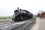 Norfolk & Western 4-8-0 Dampflok #475 arbeitet am Strasburg Railroad, Strasburg Pennsylvania.