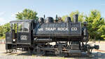 New Haven Trap Rock #43 im Eisenbahnmuseum Steamtown National Historic Site in Scranton, PA am 06.08.2022