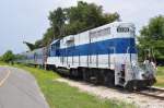 EOLX 8330 (GP9B) von Florida Rail Adventures am 11.07.10 in Eustis, Florida.