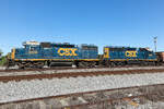 4310 6919 von CSX auf einem Gleis in Orlando Florida am 12.April 2025.