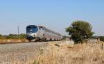 Amtrak 137 (GE P42DC) mit Zug 821 „Heartland Flyer“ bei Valley View, Texas.