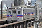 Silverliner IV SEPTA 394, Philadelphia 30th Street Station, obere Platform, 10.08.2019.