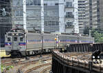 Silverliner IV SEPTA 411, Philadelphia 30th Street Station, obere Platform, 10.08.2019.