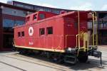 Caboose #583 der Lehigh and New England Railroad, in  Steamtown  Scranton, PA (4.6.09) 
