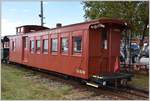 Restaurierter Wagen bei der Maine narrow gauge Railroad in Portland/Maine.