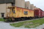 Pittsburg & Lake Erie Railroad Caboose #508 steht 14/5/2011 im Railroad Museum of Pennsylvania, Strasburg Pennsylvania.  Baujahr, 1950.
