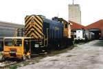 106 (ex-Savannah River Site Railroad, Baujahr: 1951) auf der Gold Coast Railway Museum in Miami am 6-9-2003.