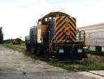 106 (ex-Savannah River Site Railroad, Baujahr: 1951) auf der Gold Coast Railway Museum in Miami am 6-9-2003. Bild und scan: Date Jan de Vries.