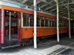 Seitenansicht des Philadelphia Rapid Transit #5326, Baujahr 1923, im Pennsylvania Trolley Museum (Washington, PA, 8.6.09)