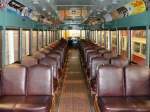 Innenansicht des Philadelphia & West Chester Traction #78, Baujahr 1932, im Pennsylvania Trolley Museum (Washington, PA, 8.6.09)