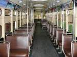 Innenansicht der Pittsburgh Railways #1711, Baujahr 1949, im Pennsylvania Trolley Museum (Washington, PA, 8.6.09)