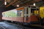 Blick ins Trolley-Depot:  Birney Safety Car  #311 der Johnstown Traction Co. , gebaut 1922 von Wason (Rockhill, PA, 6.6.09) 