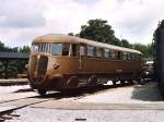 Fiat Schienenbus ALn 56 1903 (aus Italien) auf Bahnhof East Chattanooga (USA) am 30-8-2003.